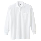 Printstar(プリントスター) | 169-VLP T/C長袖ポロシャツ 5.8oz (ポケット付) ホワイト L