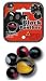 Mega Marbles - BLACK PANTHER MARBLES NET (1 Shooter Marble, 24 Player Marbles & 2 Display Rings)