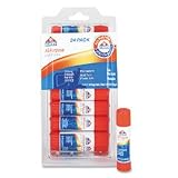 Elmer's Permanent All-Purpose Glue Sticks, 0.21 Oz., 24 Sticks/Pack (EPIE553)