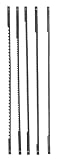 Einhell Grey Dekupiers�geblattset 127 mm, 5 tlg