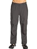 The North Face Men's Horizon Falls Convertible Pant (38 R, Asphalt Grey)