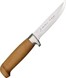 Marttiini Knives 161013 Stainless Steel Lynx 161 Fixed Blade Knife with Stained Birch Handle
