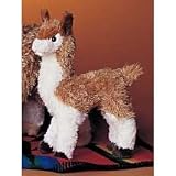 Lena 7" Plush Llama Stuffed Animal by Douglas Cuddle Toys