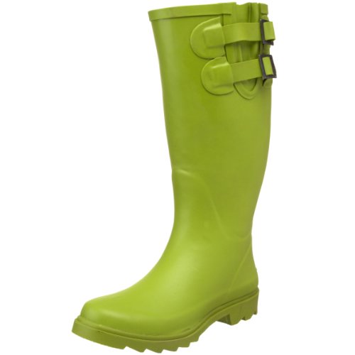 Chooka Women's Dual Buckle Knee-High Boot,Peridot,9 M US