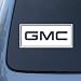 GMC - Vinyl Car Decal Sticker #1775 | Vinyl Color: White