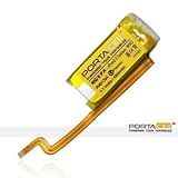 PortaCell Replacement Li-Polymer battery Battery Kit [3.7V, 580mAh] for Apple iPod Classic 80G / 120G models