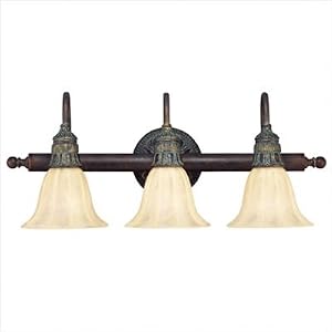 Athena Vanity Light in Walnut Patina by Savoy House