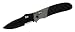 HK-Messer HK34, Spearpoint-Klinge, schwarz, S�gezahnung, AXIS-Lock, Aluminium-Heft mit Kunststoff-Ei