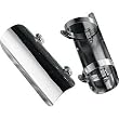 Cobra Universal Heat Shields - 2-1/4/Chrome