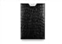 OCTOVO Seamless Leather Slip Cover (Fits 6" Display, 2nd Generation Kindle) - Black Embossed