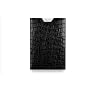 Now with FREE Solis light! - OCTOVO Seamless Leather Slip Cover (Fits 6" Display, 2nd Generation Kindle) - Black Embossed