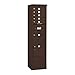 Salsbury Industries 3915S-06ZFU Standing Horizontal Mailbox, Bronze