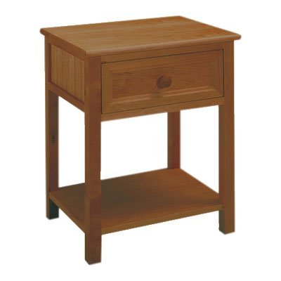 Furniture Basics Woodland Pecan Nightstand - FUB035