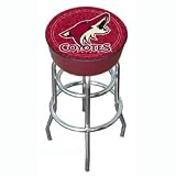 NHL Phoenix Coyotes Padded Bar Stool