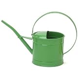 Houston International 8590E 11-Inch by 8-Inch Galvanized Enamel Water Can