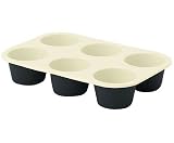Review Scan Pan 61271800 / Scanpan Silicone Bake Pro 6-Cup Deep Muffin Tray