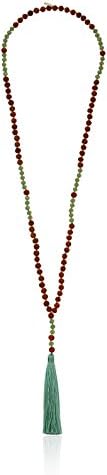 Anna Pellissari Teal Satya Necklace, 33"