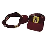 Arizona State Sun Devils ASU NCAA Adult Adjustable Maroon Sparky-Stretch Visor