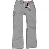 686 Levi Demi Boot Snowboard Pants - Lt Grey Pindot L