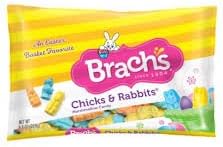 Brach's Chicks & Rabbits Marshmallow Candy 10.5oz Bag (Pack of 6)