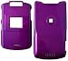 Purple Hard Case for Motorola RAZR V3xx Cell Phone