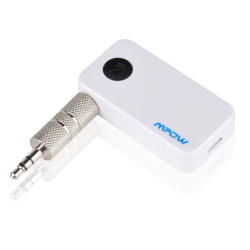 MpowÂ® Portable Bluetooth 3.0 Audio Music Streaming Receiver Adapter with Hands Free Calling and 3.5 Mm Stereo Output