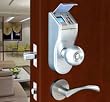 Fingerprint Deadbolt Door Lock Silver Security Door Locks