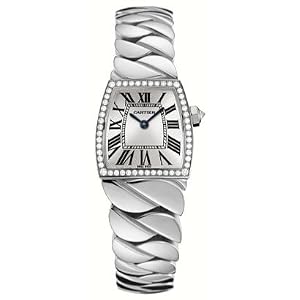 Cartier La Dona Diamond 18kt White Gold Ladies Watch WE60039G
