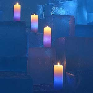 Childrens Toyshop   : Small colour changing LED Candle up to 20 hours burning time