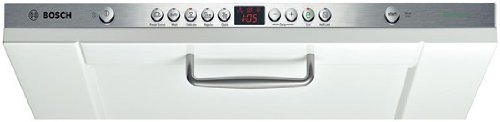 Bosch Integra 800 Plus SHV58E13UC Fully Integrated Dishwasher with 5 Wash Cycles, 3 Options, VarioFlex Nylon Coated Racks, Third Rack, OptiDry, Water Softener, Extra Tall Item Sprinkler and 45 dBA Sound Rating: Requires Custom Panel and Handle