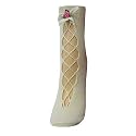 IVORY PEEK-A-BOO BETSEY JOHNSON SOCKS