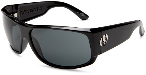 Electric Visual Module Sunglasses,Gloss Black Frame/Grey Lens,one size