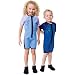 Neosport frontzip kids neoprene/lycra shorty wetsuit for swimming or water play