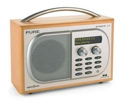 Childrens Toyshop  Electronics : PURE - Evoke 1S DAB Radio - maple
