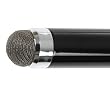 Black iSenso stylus with ultra responsive fiber cloth tip and lightweight balanced design.