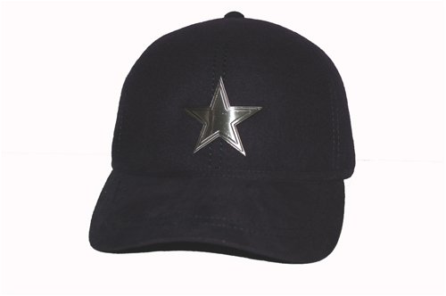 Wool Blend Cappello Brand Dallas Cowboys NFL Fitted Hat Cap - (Many Sizes Available), 3/8