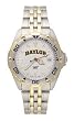 Baylor Bears Mens All Star Sterling Silver Bracelet Watch