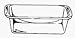 Kitchen & Housewares : Corelle #1078573 1-1/2QT Pyrex Loaf Dish