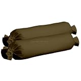 Taie de traversin 45x185cm taupe