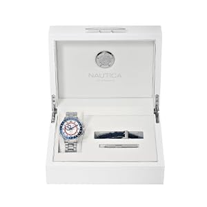 Nautica Mens 25th Anniversary Bracelet Watch #N59500G by Nautica