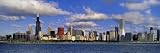 Panoramic View of An Urban Skyline By the Shore, Chicago by Panoramic Images, 12x36