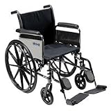 Cruiser III 16 Lightweight, Flip Back, Removable Full Arm, Elevated Leg Rest, 1 ea