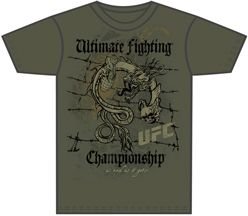 UFC Explosive Dragon Mens T-shirt