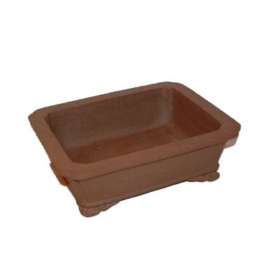 20cm High Quality Fine Clay Bonsai Pot - 8