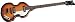 Hofner Icon Series Vintage Violin Bass, Transparent Black