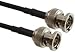 AMPHENOL CONNEX 115101-22-12.00 RF CABLE ASSEMBLY,BNC STRAIGHT PLUG, 12", LMR240