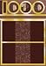 Cafe Die-Cut Punch-Out Concept Card - Bella Mini Cakes Chocolate