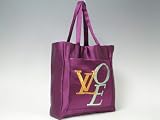 「(ルイヴィトン)LOUIS VUITTON トートバッグ[ラブ・バッグ・サテン] ヴィオレ（バイオレット）M95387 並行輸入品」の画像