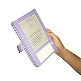 TrendyDigital MaxGuard Leather Cover for 2nd Generation Kindle (fits Kindle Wireless Reading Device 6" Display, Latest Generation), Purple Color