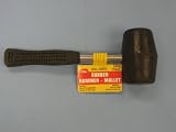 Rubber Mallet With Steel Handle 500gm (HT0042)